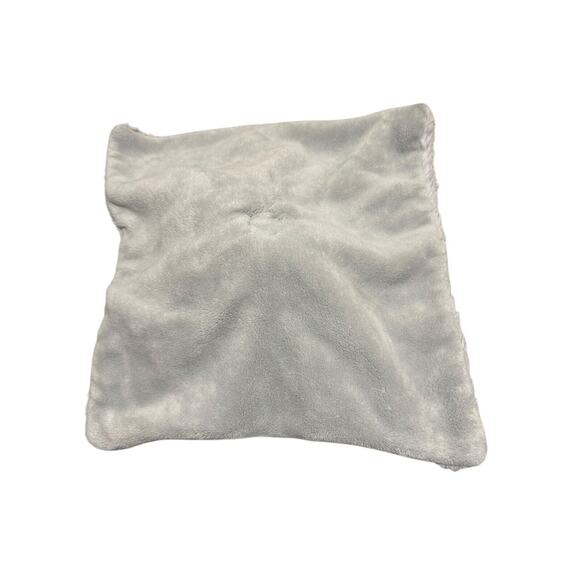 Koala Baby Gray Elephant Plush Security Blanket Rattle Fluffy Lovey 13.5”x13.5” - Picture 3 of 5